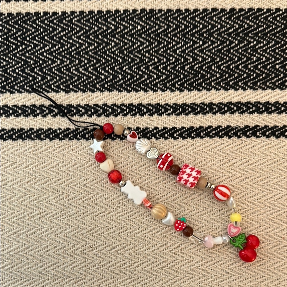 Multicolor Beaded Phone Leash